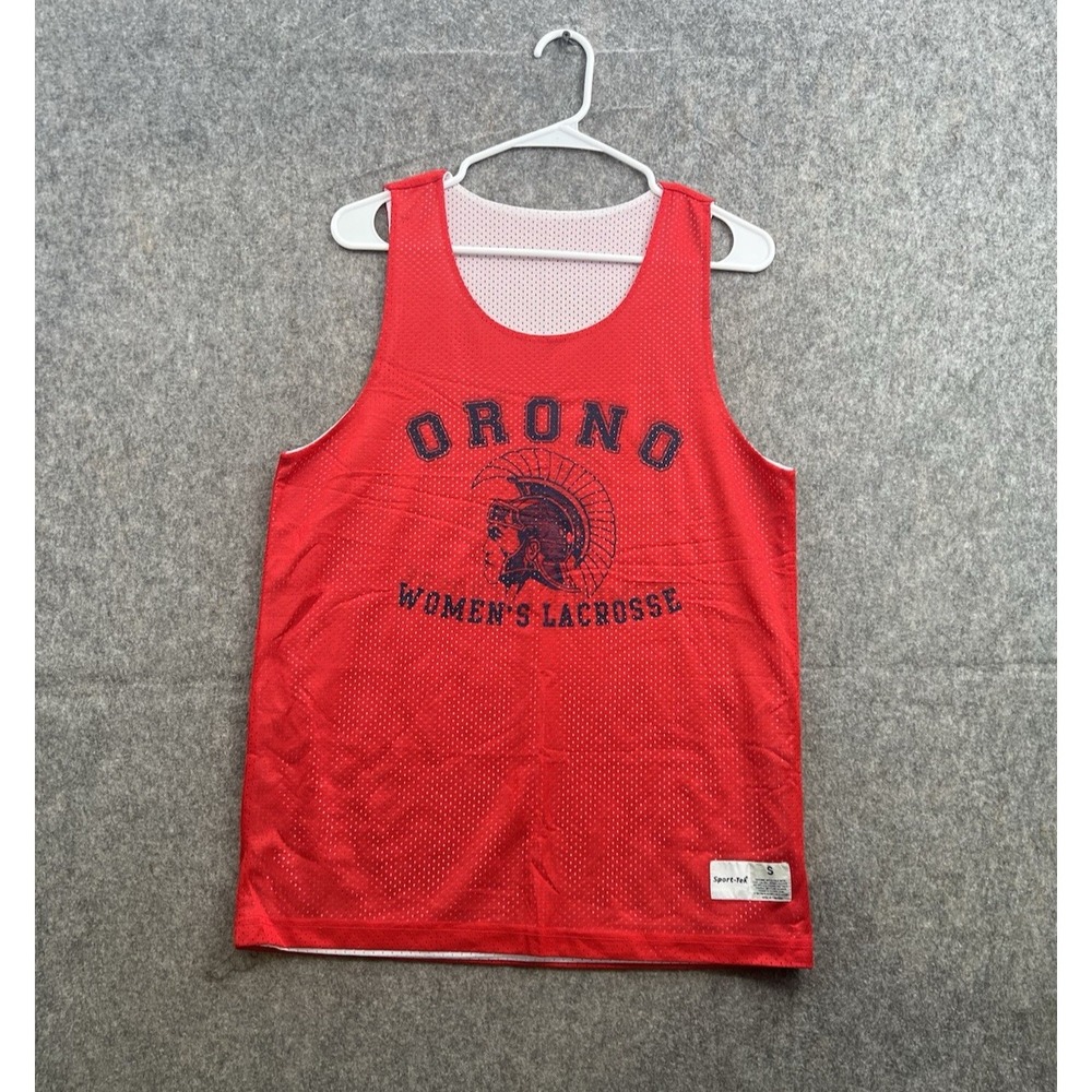 Sport-Tek Orono Lacrosse Women’s Jersey | Size X-Large | Red/White